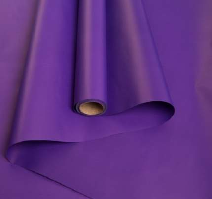 Пленка матовая Пастель 58см х 10м на втулке, фиолет. Матовая плнка - популярная упаковка для цветов  ...