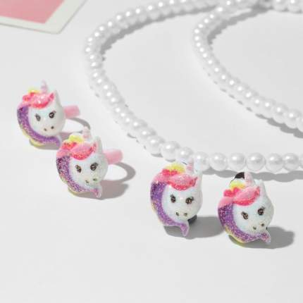 Материал: пластик, Тип: бусы; кольцо; клипсы, Цвет:   ...