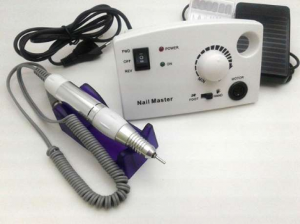 Маникюрный аппарат Nail Master (Nail Drill) ZS-602 35000 об. белый, 45W