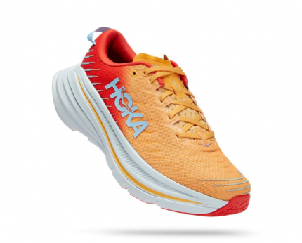 Кроссовки мужские Hoka BONDI X оранжевые 8 US