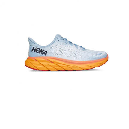 Спортивные кроссовки женские Hoka CLIFTON 8 голубые 37 RU