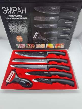 Набор кухонных ножей ЭМРАН 6 предметов KW-000336
