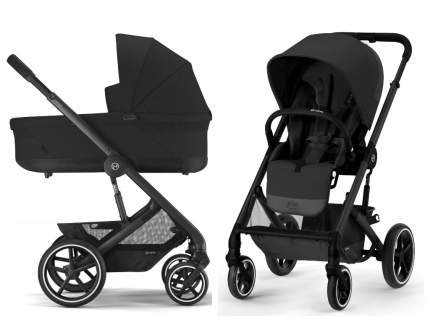 Коляска 2 в 1 Cybex Balios S Lux BLK new moon black