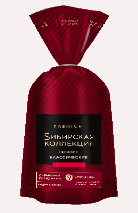 Пельмени Сибирская коллекция Классические из говядины, свинины и филе бедра куриного 700 г