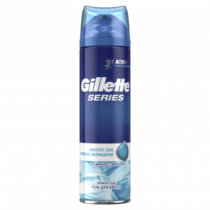 Гель для бритья Gillette Series Охлаждающий 200 мл