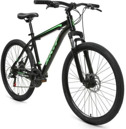 Велосипед Skif 26 Disc 2021 17" black/neon green