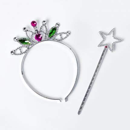 Материал верха: пластик; текстиль, Тип: карнавальный костюм, Цвет: серебристый, Цвет производителя:   ...