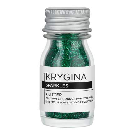 Мультифункциональные блестки Krygina Cosmetics Sparkles Emerald Green