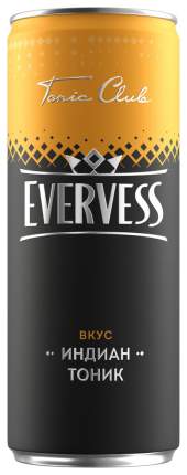 Газированный напиток Evervess Индиан Тоник 0,33 л