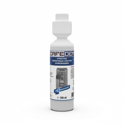 Концентрированное жидкое щелочное моюще-дезинфицирующее средство CAFEDEM M11 применяется для циркулярной мойки (промывки) молочных систем, капучинаторов всех  ...