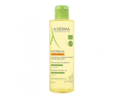 Смягчающее масло для душа A-derma exomega control очищающее, 500 мл