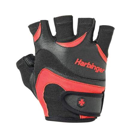 Перчатки тренировочные Harbinger FlexFit, black/red