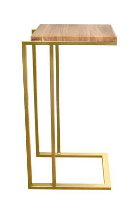 Столик кофейный приставной GreenWeen CT330G, золотой