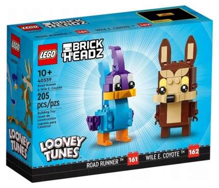 Конструктор LEGO BrickHeadz Road Runner и Wile E. Coyote (LEGO 40559)