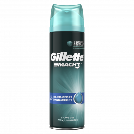 Гель для бритья Gillette Mach3 Успокаивающий кожу 200 мл