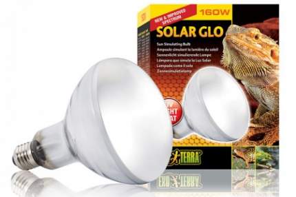 Лампа накаливания для террариума Exo Terra Solar Glo 160 W, 160 Вт