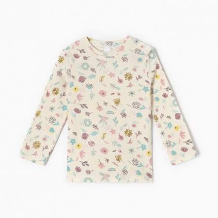 Футболка с дл. рукавом Крошка Я Flower, рост 68-74 см,   ...