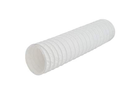 Полимерный (пвх) гибкий воздуховод DEC International PVC 254мм x 15м, белый