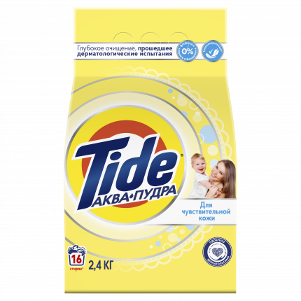 Порошок стиральный детский Tide для ручной и машинной стирки 2,4 кг