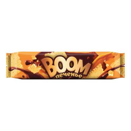 Шоколадный батончик Boom карамель-печенье 42 г