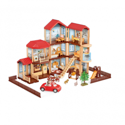 Кукольный домик станет прекрасным подарком для любой девочки и подарит не забываемые эмоции! С таким домиком  ...