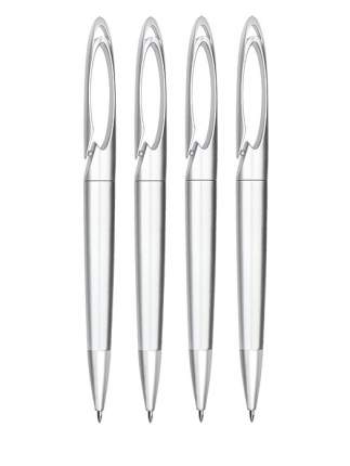 Ручка Josef Otten В15806С-4 - шариковая, автомат, синего цвета с толщиной пишущего узла 0,7 мм. Корпус  ...