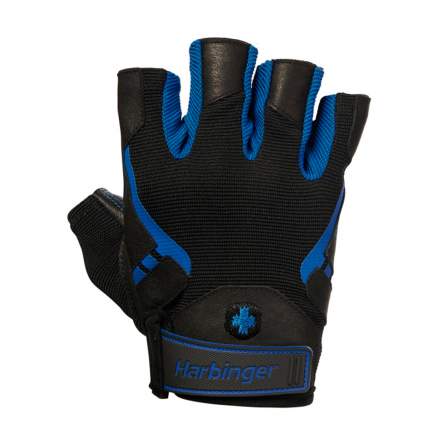 Перчатки тренировочные Harbinger Pro, blue