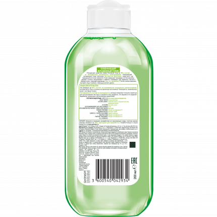 Тоник для лица Garnier для нормальной и смешанной кожи Основной уход, 200мл