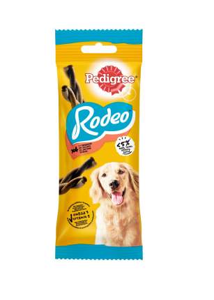 Лакомство для собак Pedigree Rodeo, косичка, говядина, 70г