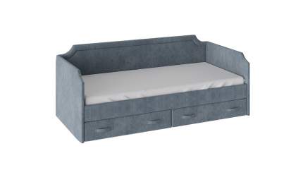 Кровать с мягкой обивкой и ящиками ТриЯ «Кантри» Тип 1