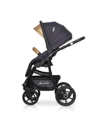 Коляска 2 в 1 Riko Basic Alfa Ecco графит-песочный 02