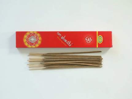 Ароматические палочки OM SHANTHI MASALA RECTANGLE 4 упаковоки по 15 штук