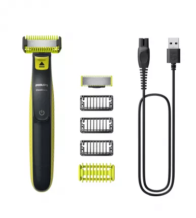 Триммер Philips QP2824/10 серый, зеленый