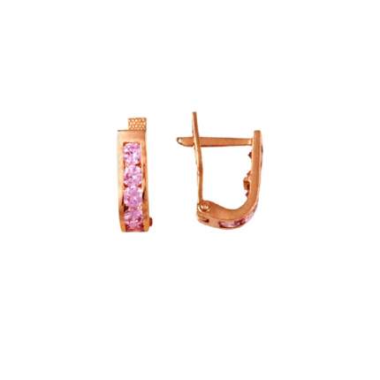 Серьги детские из золота Аврора 73003 585   ...