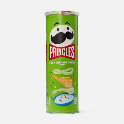 Чипсы Pringles, сметана с луком, 110 г