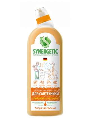 Средство для сантехники SYNERGETIC «Грейпфрут и апельсин» концентрированное, 0,7л
