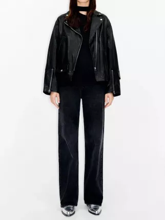 Кожаная куртка женская Bimba Y Lola 232BR0406 10000 черная M