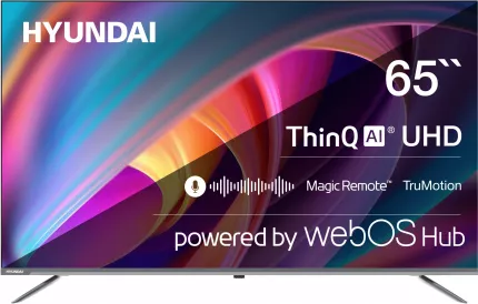 Телевизор Hyundai H-LED65BU7100, 65"(165 см), UHD 4K