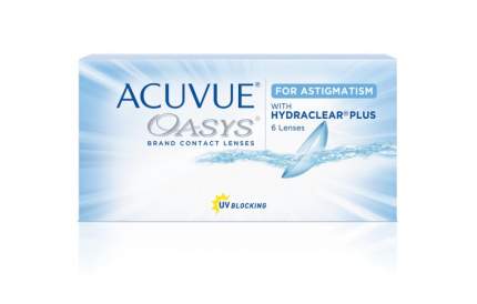 Контактные линзы Acuvue Acuvue Oasys for Astigmatism with Hydraclear Plus 8.6/CYL-1.75/AX180 6 шт.