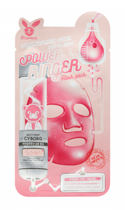 Маска для лица Elizavecca  Deep Power Ringer Mask Pack Hyaluronic Acid Water