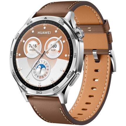 Смарт-часы Huawei Watch GT 5 55020DGK Brown серебристый/коричневый (Без Рустор)