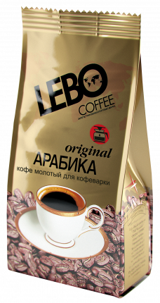 Кофе молотый Lebo Original  для кофеварки 200 г