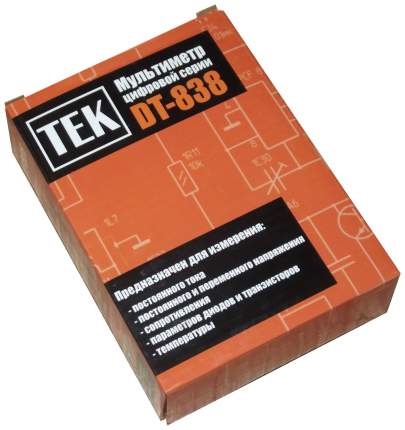 Мультиметр Ресанта ТЕК DT 838