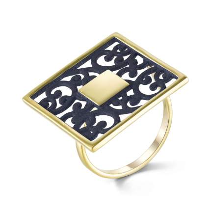 Кольцо из серебра 925 пробы с "бархатной" эмалью из дизайнерской коллекции "Grazia".Изящная линейка ювелирных украшений, основой  ...