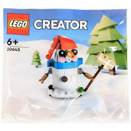 Конструктор LEGO polybag Снеговик 30645, 78 дет
