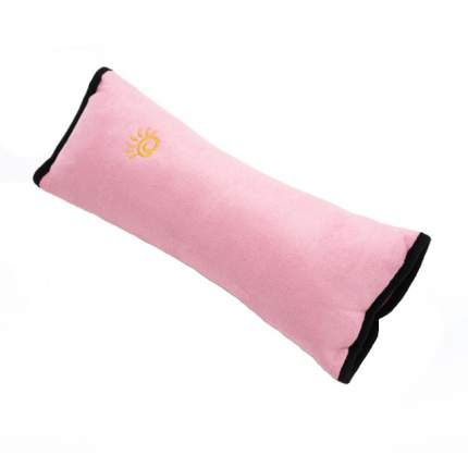Подушка-накладка на ремень безопасности для детей Happy Mom розовая
