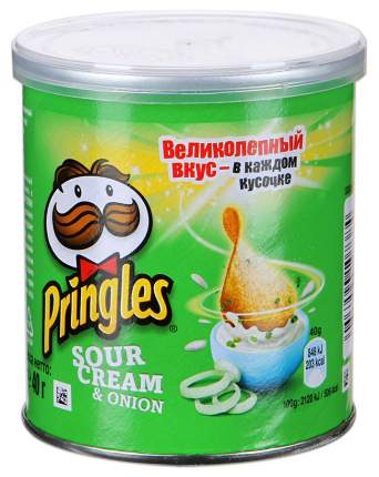 Чипсы Pringles сметана и лук 40 г