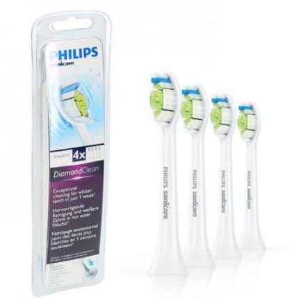 Стандартные сменные насадки DiamondClean Standart  от Philips на электрическую щетку гарантируют отменный эффект уже после первого  ...