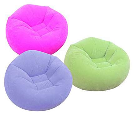 Надувное кресло Intex Beanless Bag Chair 68569 107 х 69 см цвет в ассортименте