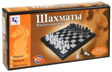 Набор 3 в 1: шахматы, шашки, нарды Shantou Gepai в коробке 8188-2
